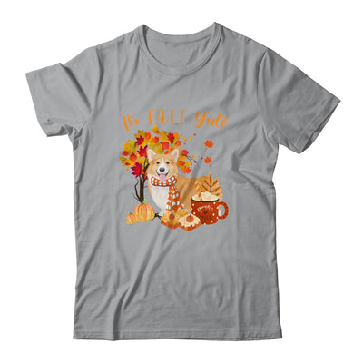 Its Fall Yall Corgi Dog Halloween Autumn T-Shirt & Sweatshirt | Teecentury.com