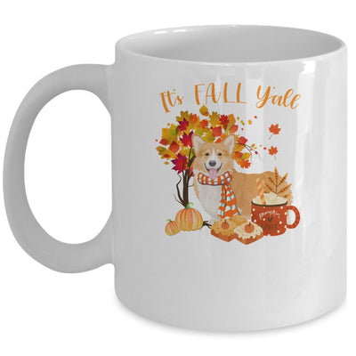Its Fall Yall Corgi Dog Halloween Autumn Mug Coffee Mug | Teecentury.com