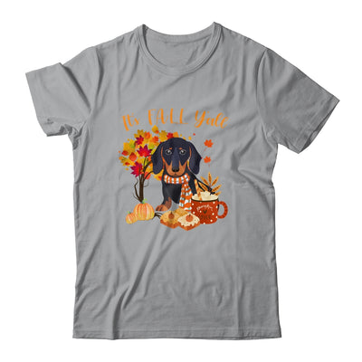 Its Fall Yall Dachshund Dog Halloween Autumn T-Shirt & Sweatshirt | Teecentury.com