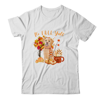Its Fall Yall Golden Retriever Dog Halloween Autumn T-Shirt & Sweatshirt | Teecentury.com