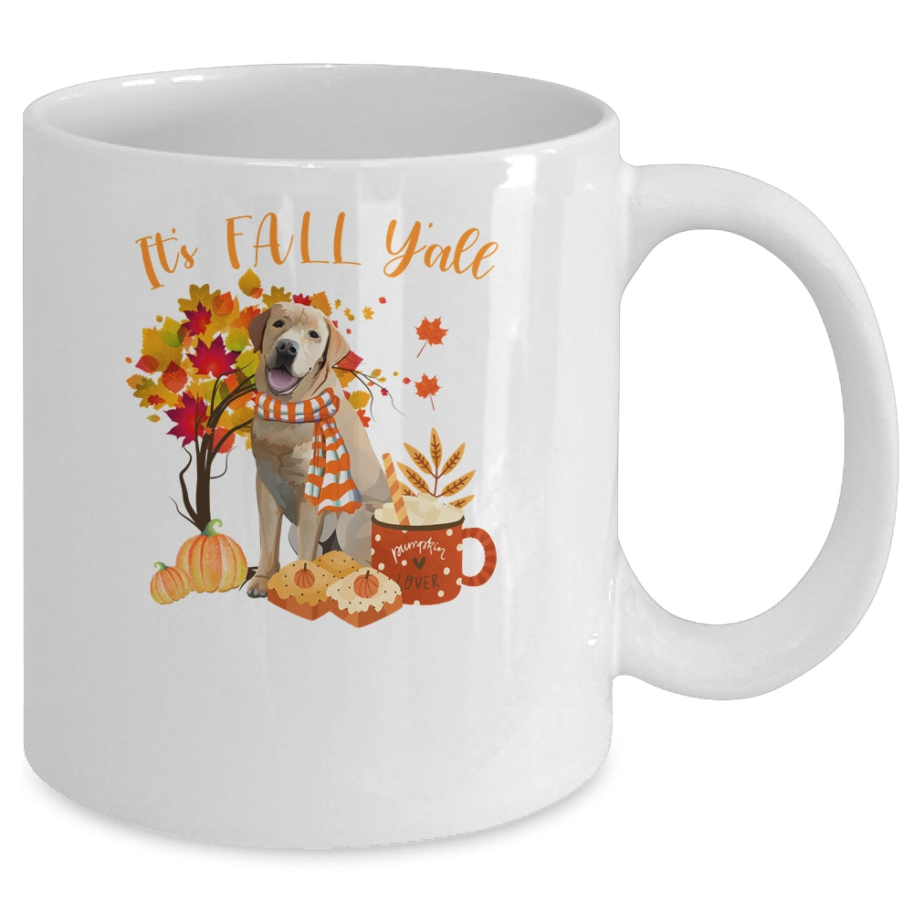 Its Fall Yall Labrador Dog Halloween Autumn Mug Coffee Mug | Teecentury.com