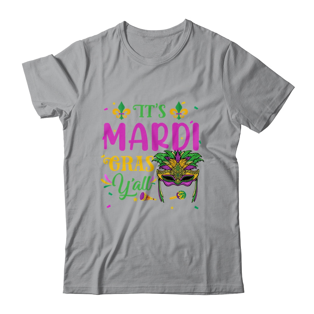 Its Mardi Gras Yall Mardi Gras Party Costume T-Shirt & Tank Top | Teecentury.com