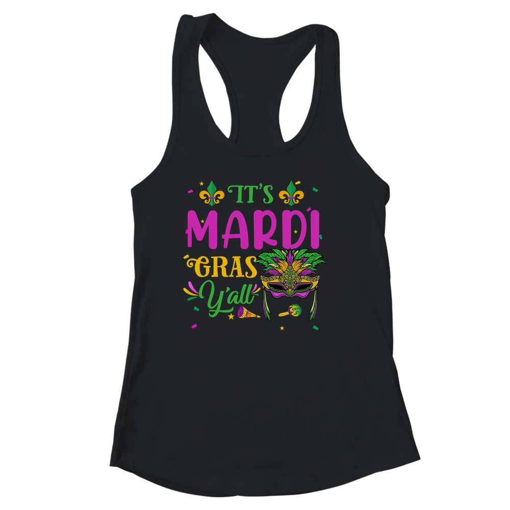 Its Mardi Gras Yall Mardi Gras Party Costume T-Shirt & Tank Top | Teecentury.com