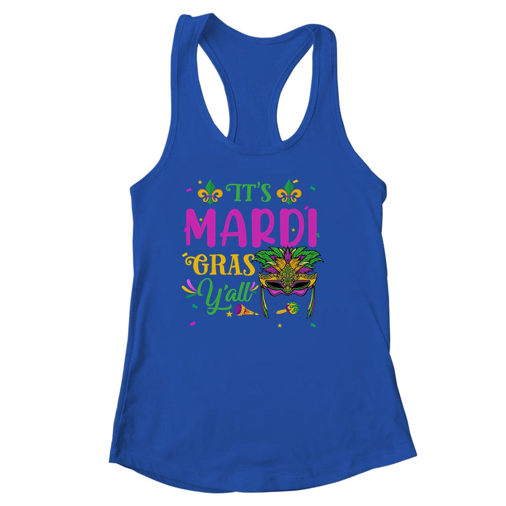 Its Mardi Gras Yall Mardi Gras Party Costume T-Shirt & Tank Top | Teecentury.com