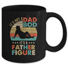 Its Not A Dad Bod Its Father Figure Fathers Day Vintage Mug | teecentury