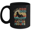 Its Not A Dad Bod Its Father Figure Fathers Day Vintage Mug | teecentury