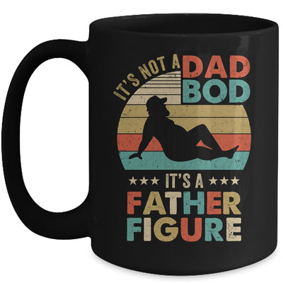 Its Not A Dad Bod Its Father Figure Fathers Day Vintage Mug | teecentury