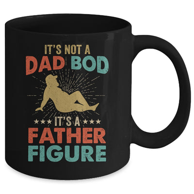 Its Not A Dad Bod Its Father Figure Vintage Fathers Day Mug | teecentury