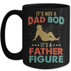 Its Not A Dad Bod Its Father Figure Vintage Fathers Day Mug | teecentury