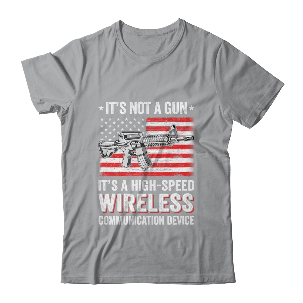 Its Not A Gun Its A Wireless Communication Device T-Shirt & Hoodie | Teecentury.com