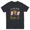 Its Ok To Be Different Pigs Autism Awareness Month Youth Youth Shirt | Teecentury.com