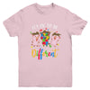 Its Ok To Be Different Pigs Autism Awareness Month Youth Youth Shirt | Teecentury.com