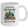 Its The Most Wonderful Time Of The Year Plaid Christmas Tree Mug Coffee Mug | Teecentury.com