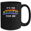 Its The Pride for Me Gay Pride Rainbow LGBT Mug Coffee Mug | Teecentury.com