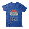 January 1962 Vintage 60 Years Old Retro 60th Birthday T-Shirt & Hoodie | Teecentury.com