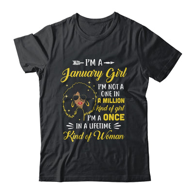 January Birthday Gifts I'm A Queen Black Women Girl T-Shirt & Tank Top | Teecentury.com