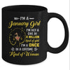 January Birthday Gifts I'm A Queen Black Women Girl Mug Coffee Mug | Teecentury.com