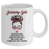 January Girl Hated By Many Loved By Plenty Leopard Women Mug Coffee Mug | Teecentury.com