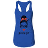 January Girl Woman Face Wink Eyes Lady Face Birthday Gift T-Shirt & Tank Top | Teecentury.com