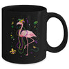 Jester Flamingo Beads Mardi Gras Party Parade Girls Mug | teecentury