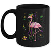 Jester Flamingo Beads Mardi Gras Party Parade Girls Mug | teecentury