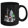 Jesus Faith Hope Love Snowman Funny Xmas For Christian Mug Coffee Mug | Teecentury.com