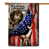 Jesus Flags Christian Don't Be Afraid Just Have Faith American Flag | Teecentury.com