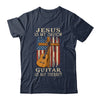 Jesus Is My Savior Guitar Is My Therapy T-Shirt & Hoodie | Teecentury.com