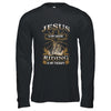 Jesus Is My Savior Riding Is My Therapy Funny Motorcycle T-Shirt & Hoodie | Teecentury.com