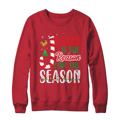 Jesus Is The Reason For The Season Christian Faith Christmas T-Shirt & Sweatshirt | Teecentury.com