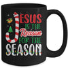 Jesus Is The Reason For The Season Christian Faith Christmas Mug Coffee Mug | Teecentury.com