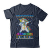 Jewnicorn Ugly Hanukkah Sweater Dabbing Unicorn Chanukah T-Shirt & Sweatshirt | Teecentury.com