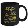July Birthday Gifts I'm A Queen Black Women Girl Mug Coffee Mug | Teecentury.com