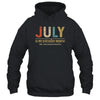July Is My Birthday Month Yep The Whole Month Funny T-Shirt & Tank Top | Teecentury.com
