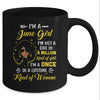 June Birthday Gifts I'm A Queen Black Women Girl Mug Coffee Mug | Teecentury.com