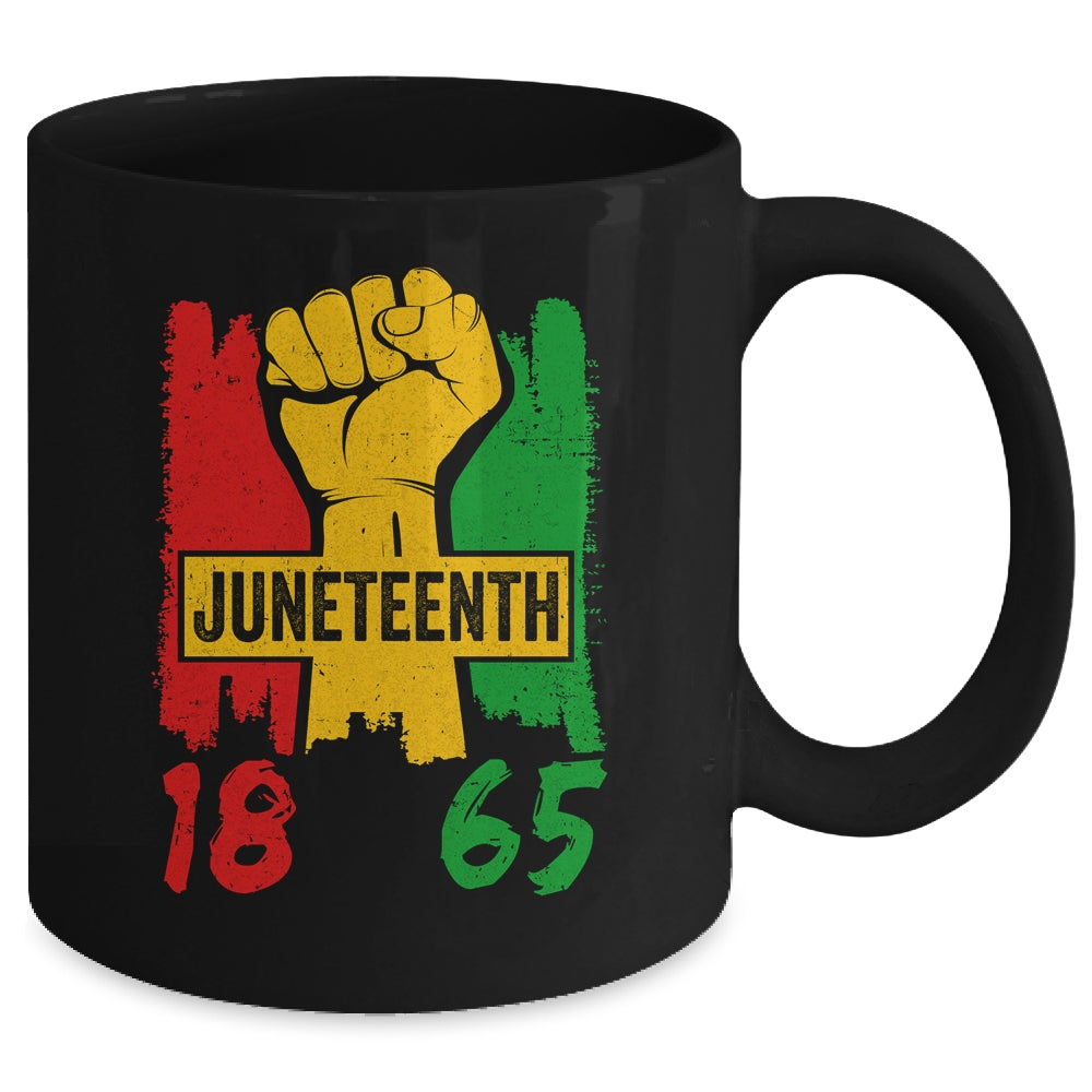 Juneteenth 18 65 African American Black History Month Mug | teecentury