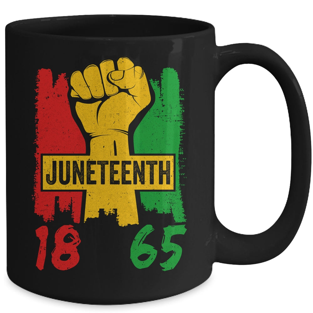 Juneteenth 18 65 African American Black History Month Mug | teecentury
