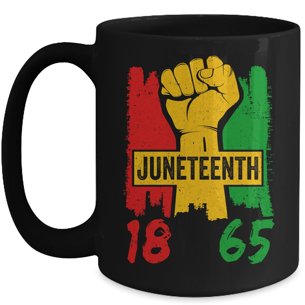 Juneteenth 18 65 African American Black History Month Mug | teecentury
