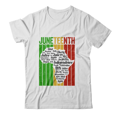 Juneteenth African Independence Day Slave Freedom Black T-Shirt & Tank Top | Teecentury.com