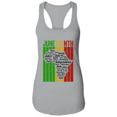 Juneteenth African Independence Day Slave Freedom Black T-Shirt & Tank Top | Teecentury.com