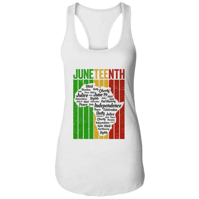 Juneteenth African Independence Day Slave Freedom Black T-Shirt & Tank Top | Teecentury.com