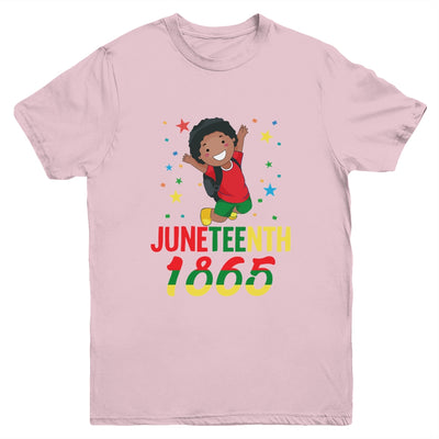 Juneteenth Celebrating 1865 Cute Black Boys Youth Youth Shirt | Teecentury.com