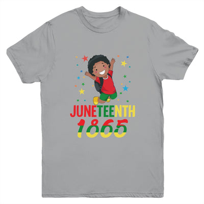 Juneteenth Celebrating 1865 Cute Black Boys Youth Youth Shirt | Teecentury.com