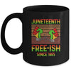 Juneteenth Flag Free-Ish Since 1865 Black History Mug Coffee Mug | Teecentury.com