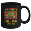 Juneteenth Flag Free-Ish Since 1865 Black History Mug Coffee Mug | Teecentury.com