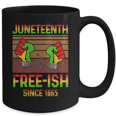 Juneteenth Flag Free-Ish Since 1865 Black History Mug Coffee Mug | Teecentury.com