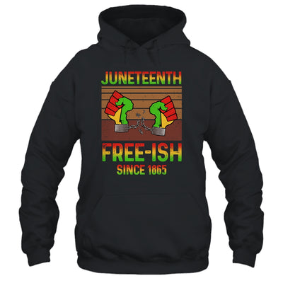 Juneteenth Flag Free-Ish Since 1865 Black History T-Shirt & Tank Top | Teecentury.com