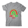 Juneteenth For Women Men Kids Juneteenth Day Rainbow Shirt & Tank Top | teecentury