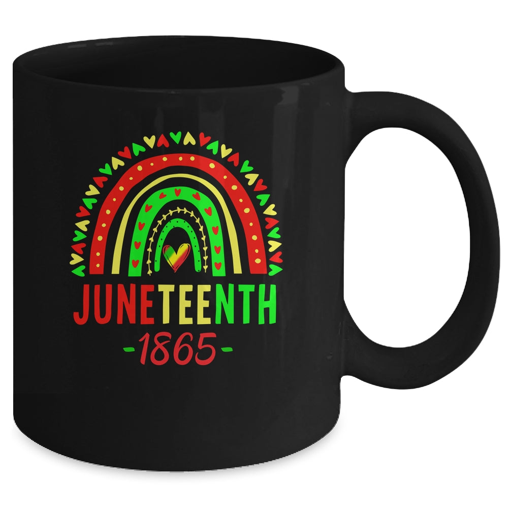 Juneteenth For Women Men Kids Juneteenth Day Rainbow Mug | teecentury
