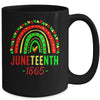Juneteenth For Women Men Kids Juneteenth Day Rainbow Mug | teecentury